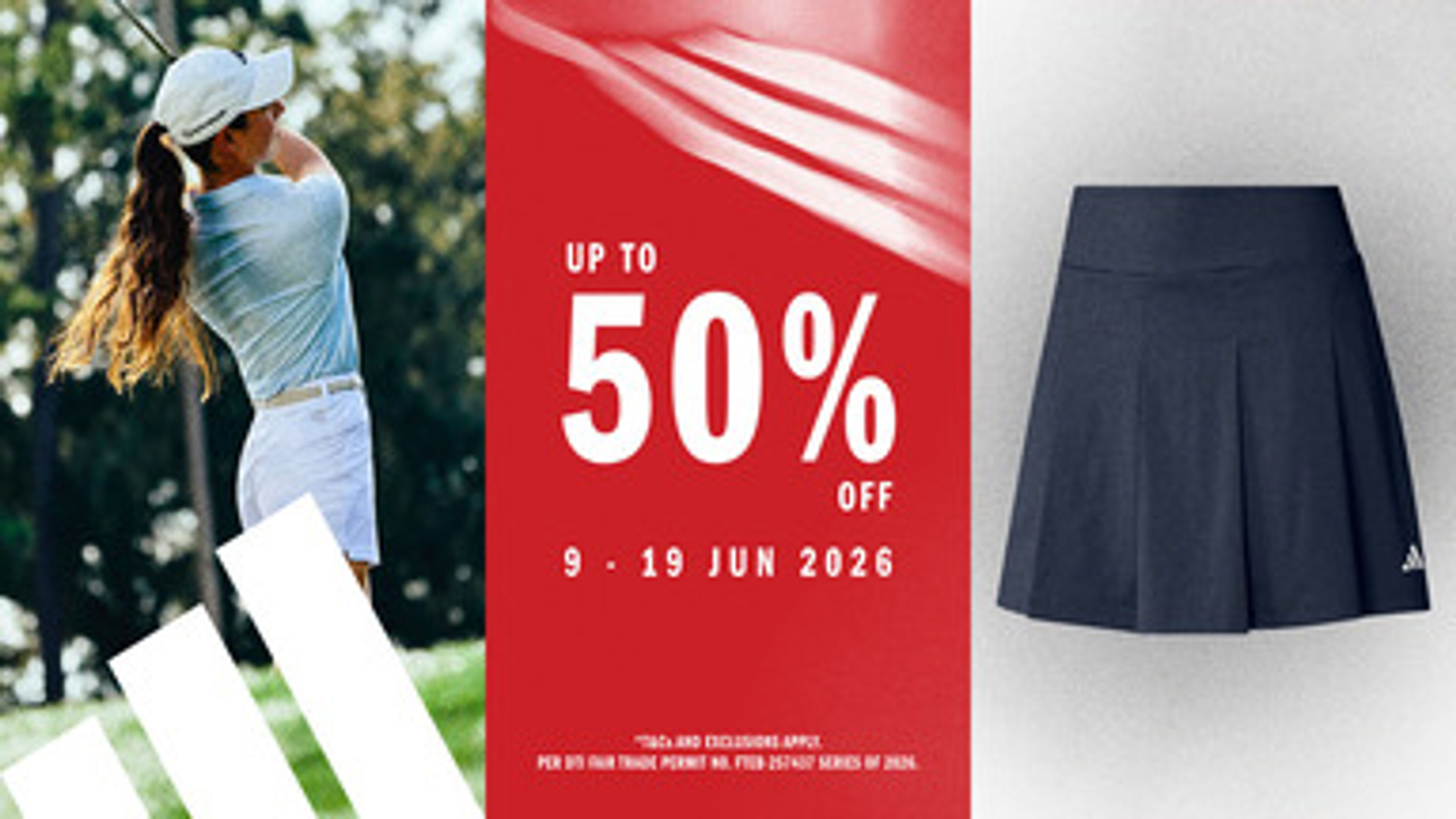 Adidas sale banner