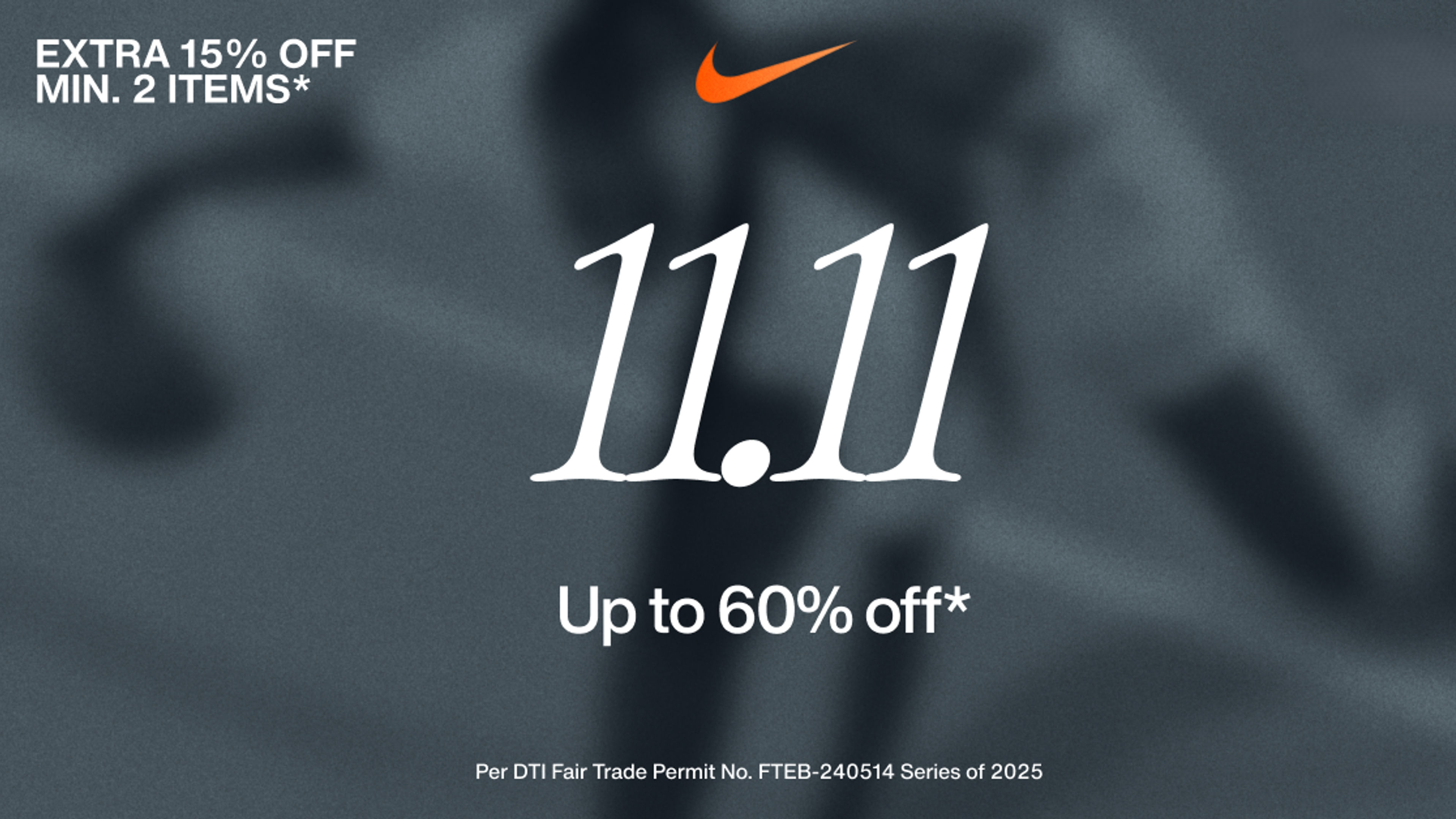 11.11 Sale Banner - Nike PH