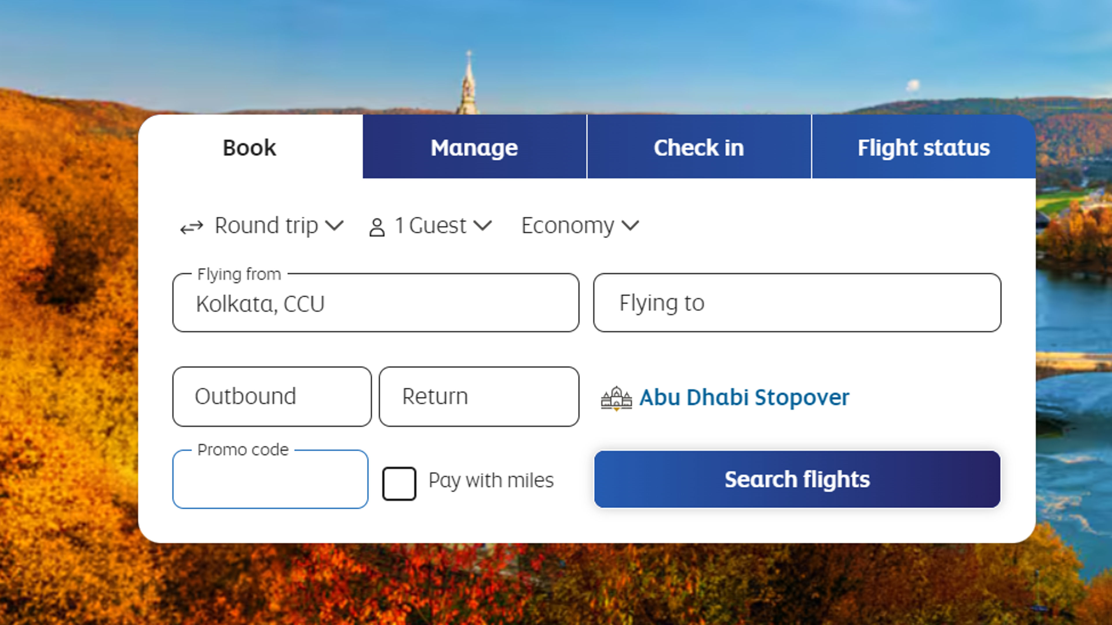 How to use coupon for Etihad Airways