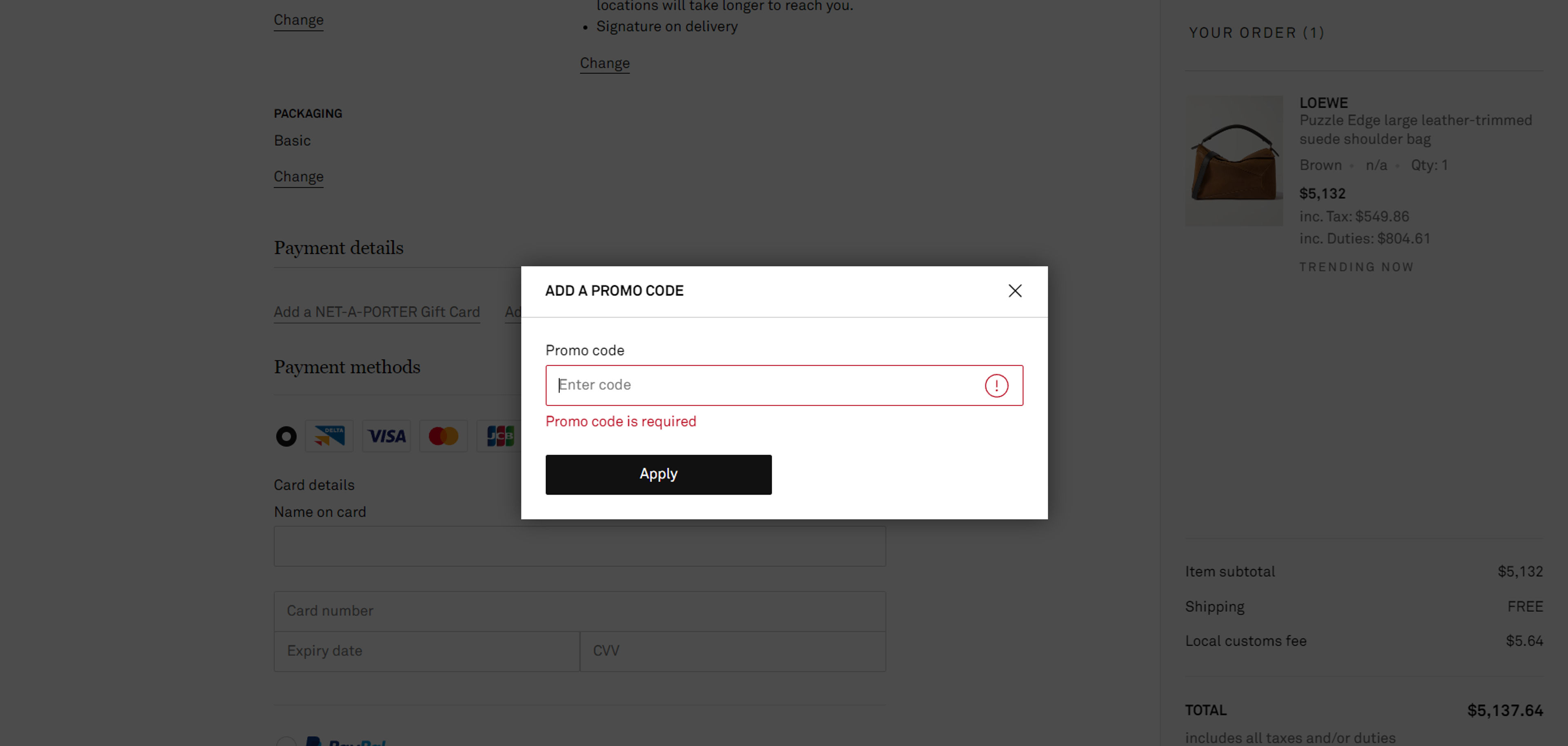 How to use coupon for Net-A-Porter