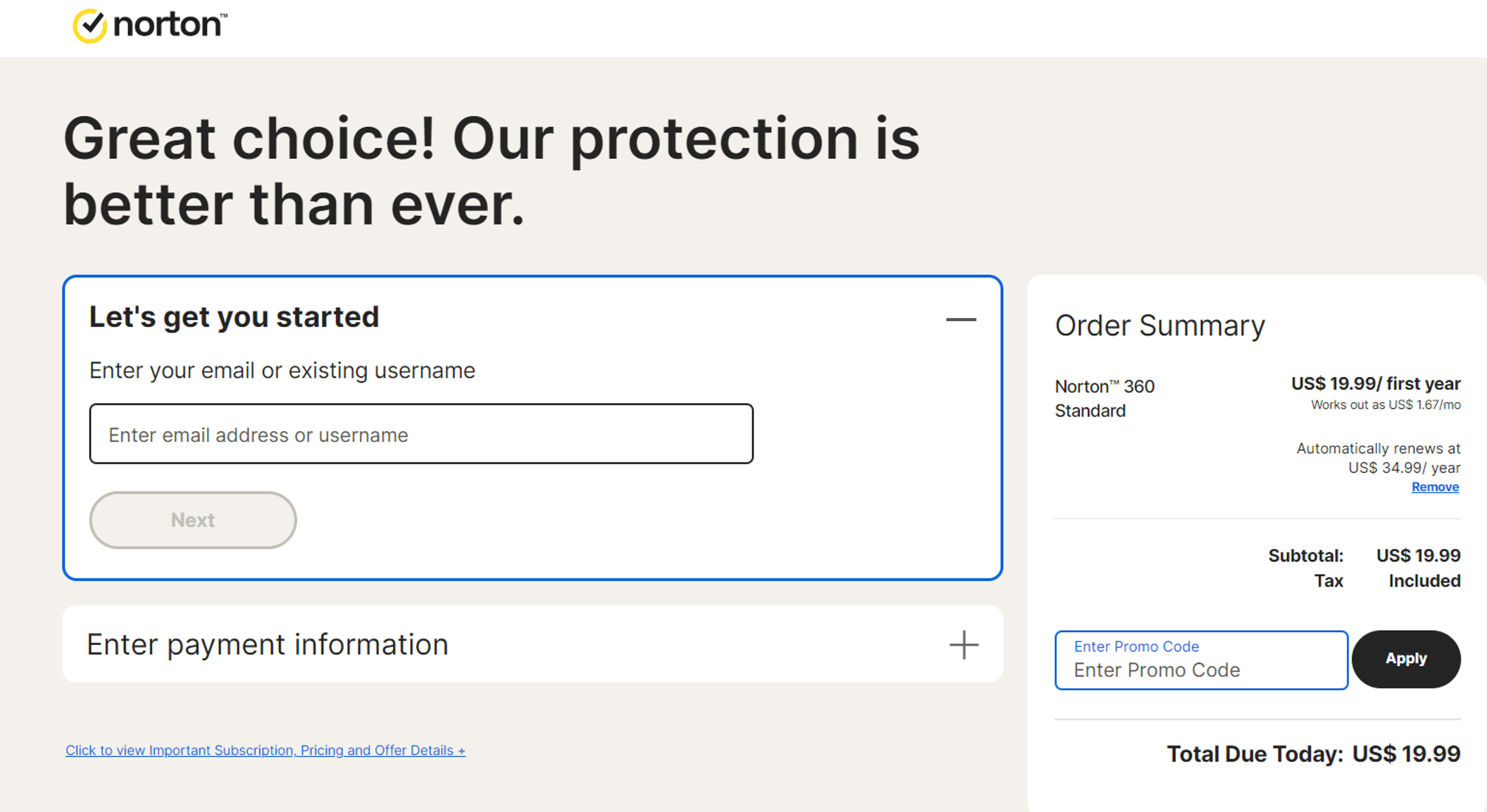 How to use coupon for Norton