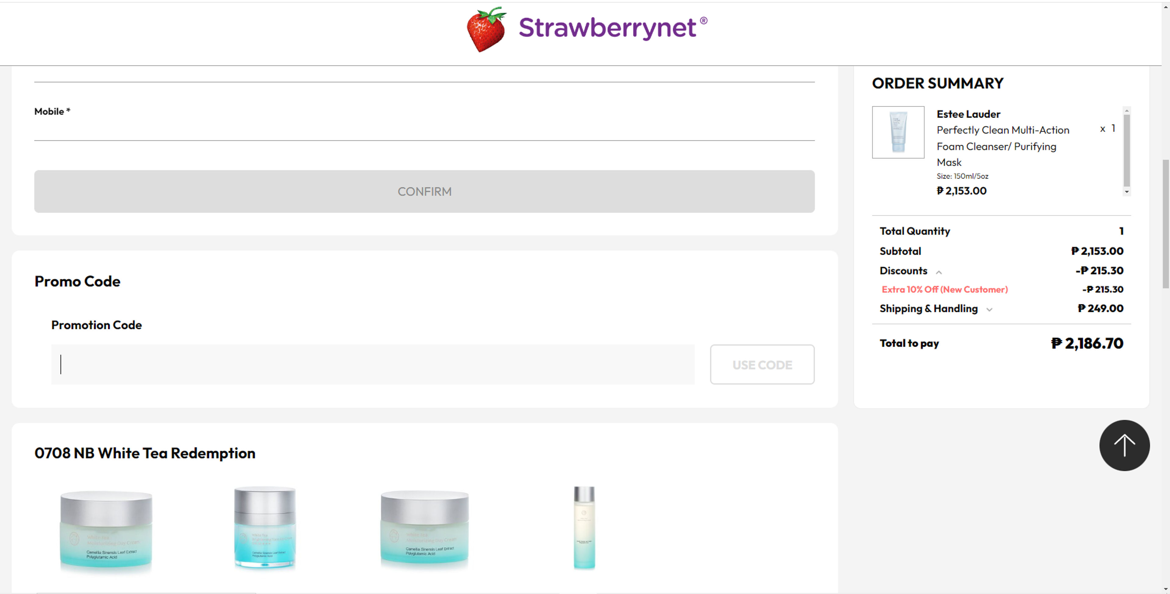 Paano gamitin ang kupon para sa Strawberry Net