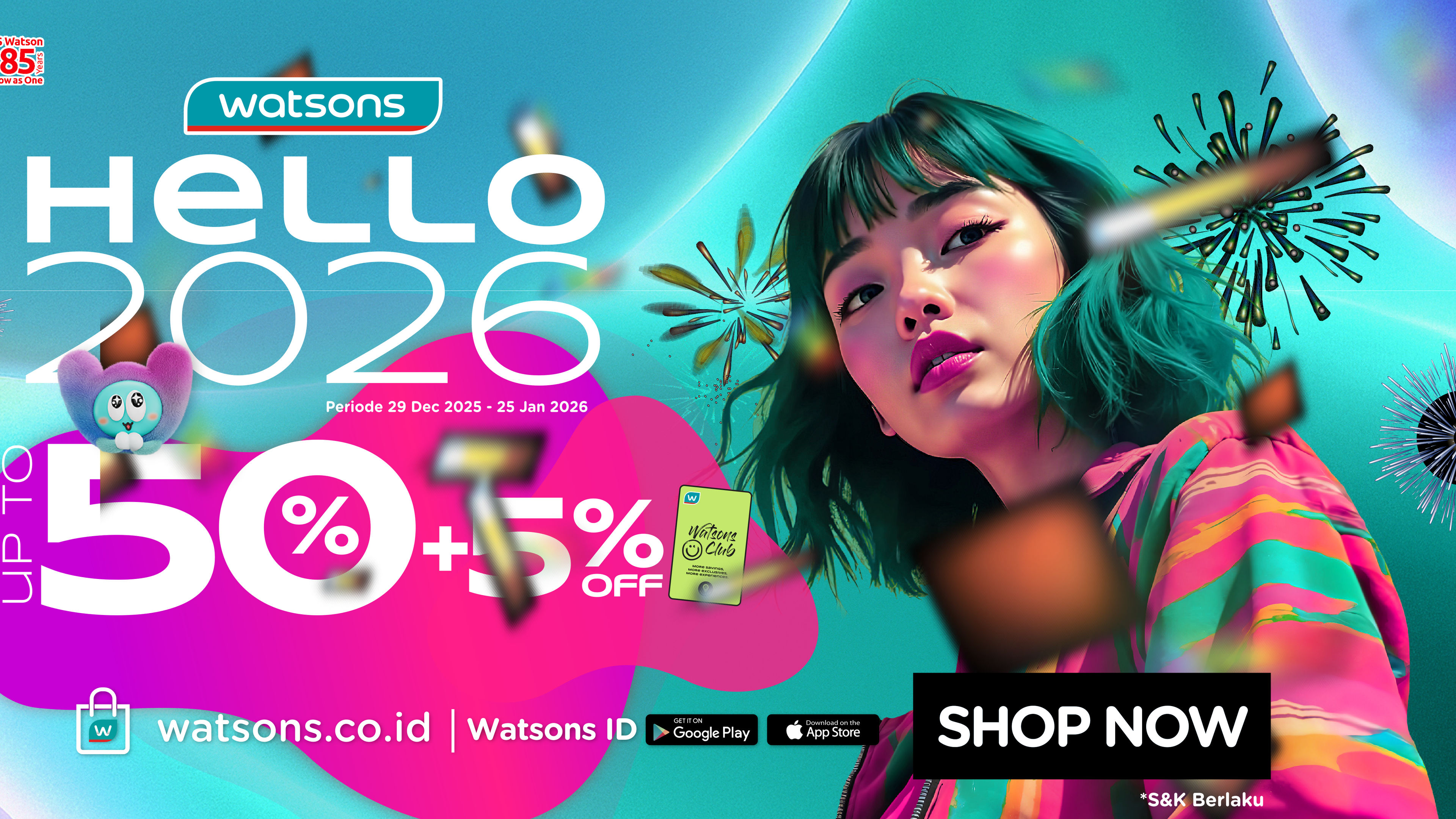 Watsons ID’s exclusive voucher code