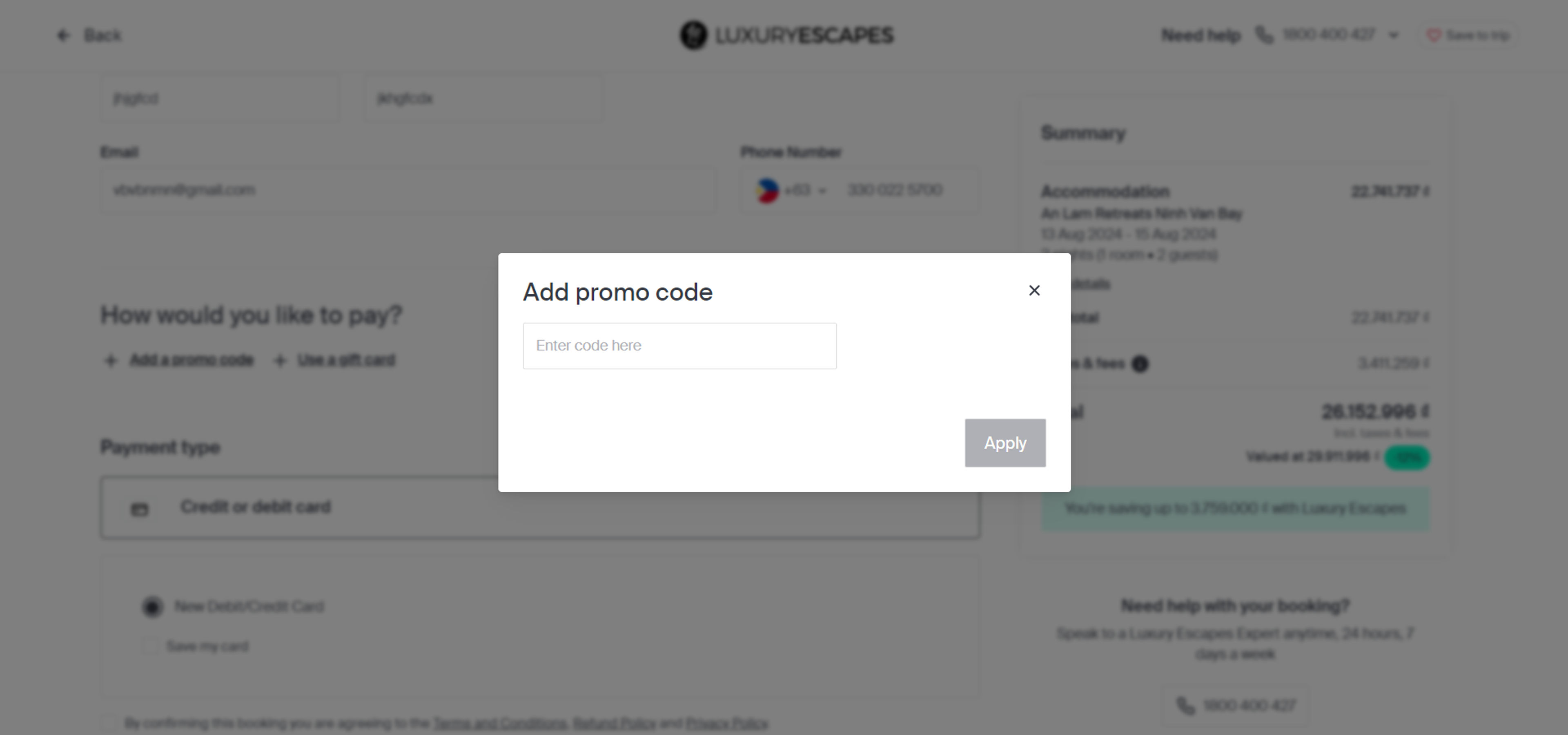 How to Use Coupon for Luxury Escapes