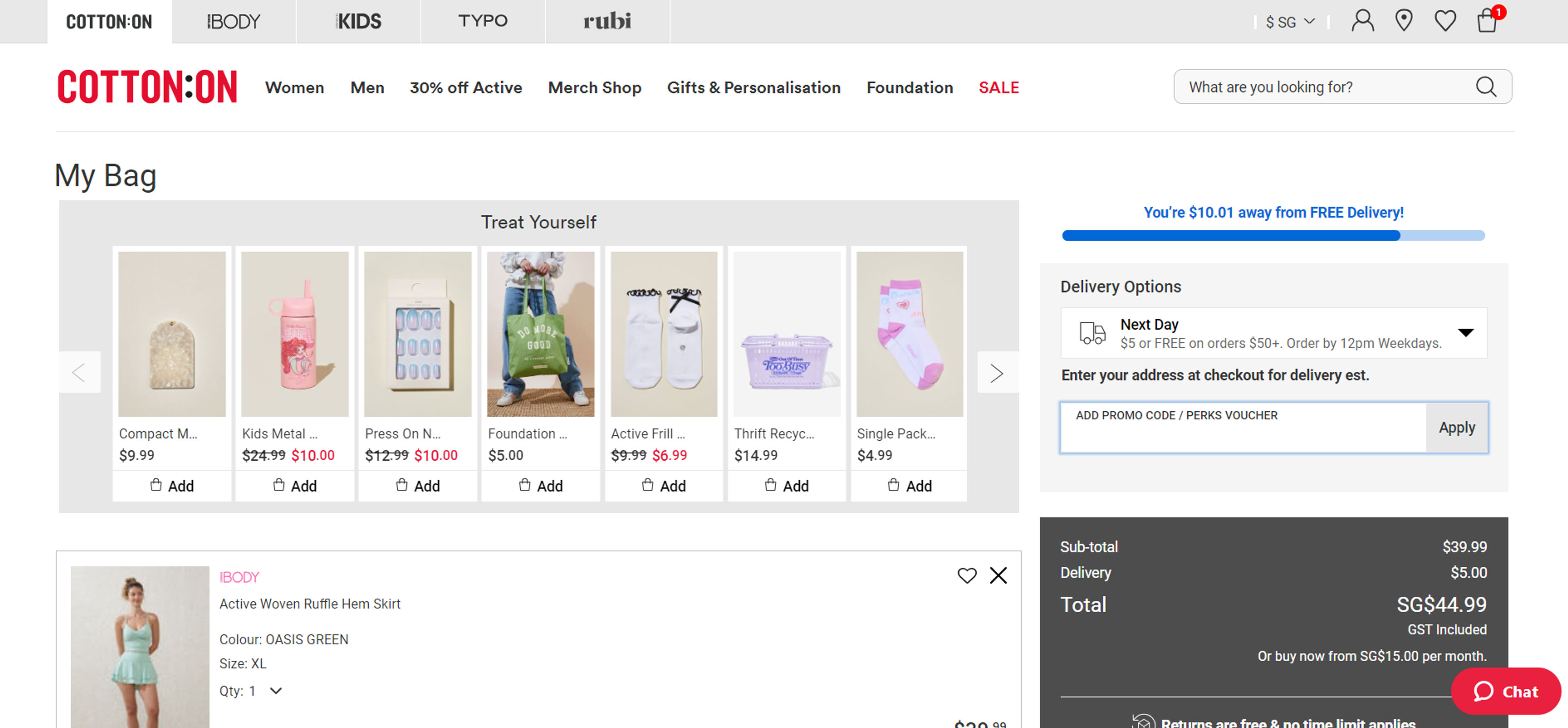 How to use coupon for Cotton on 
