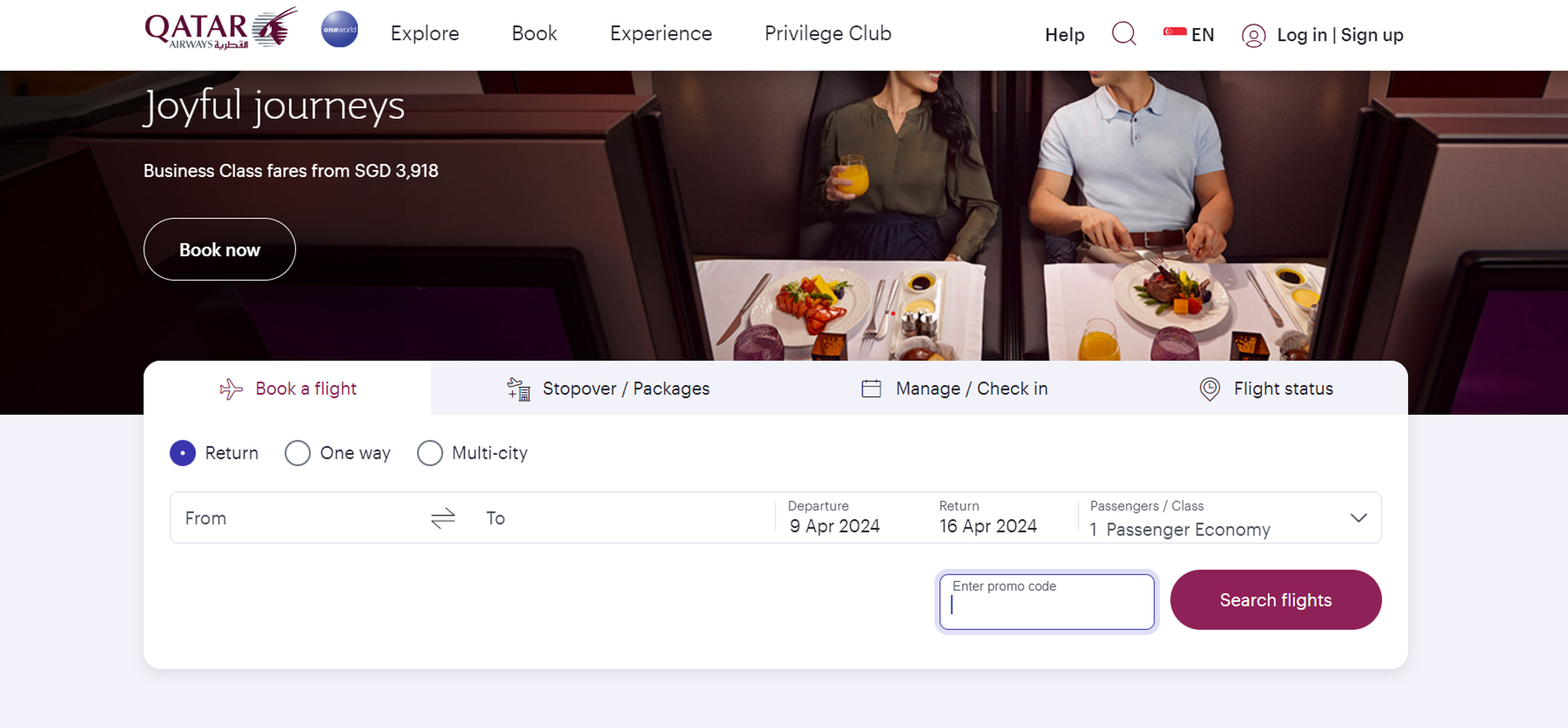 How to use Coupon for Qatar Airways 