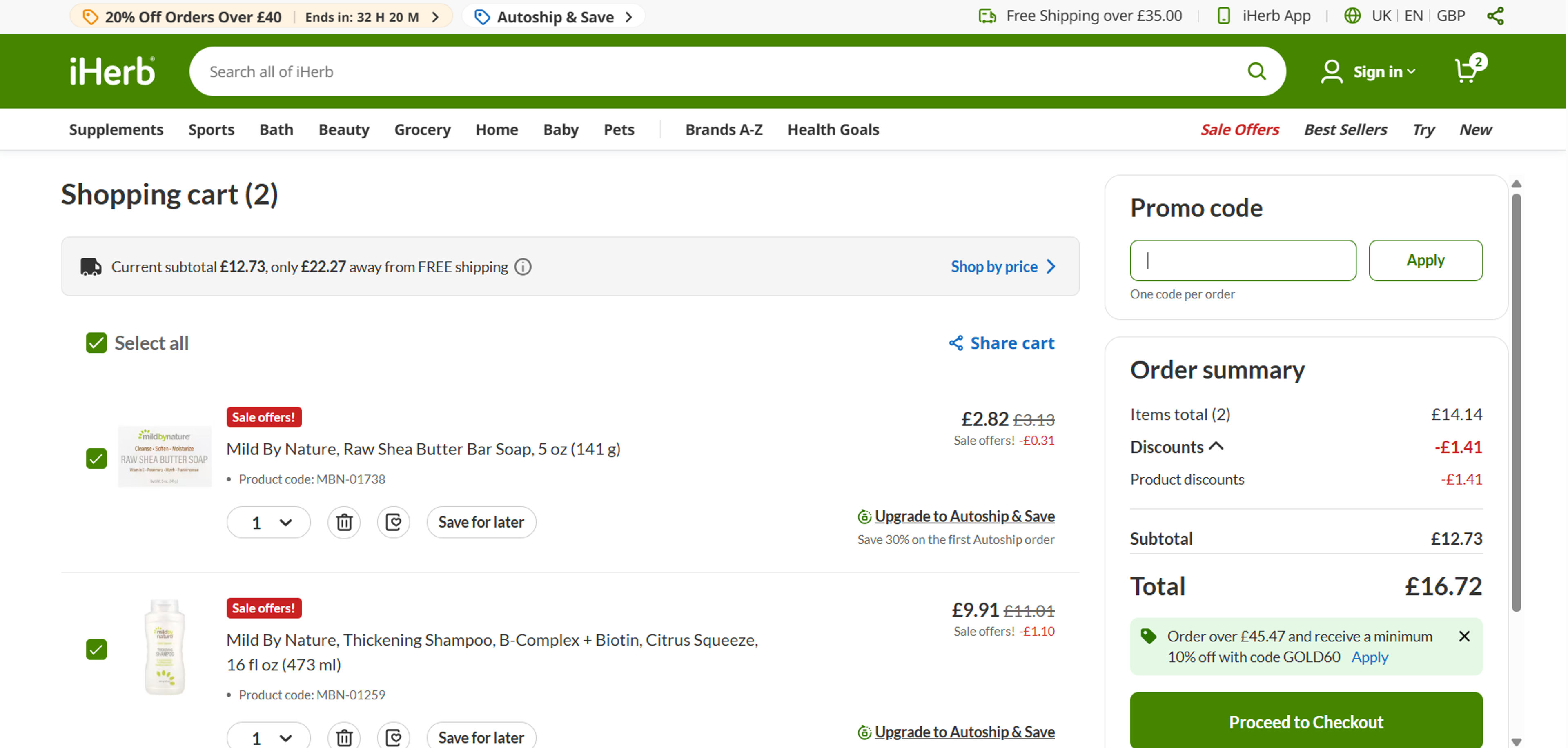 iHerb के लिए कूपन का उपयोग कैसे करें