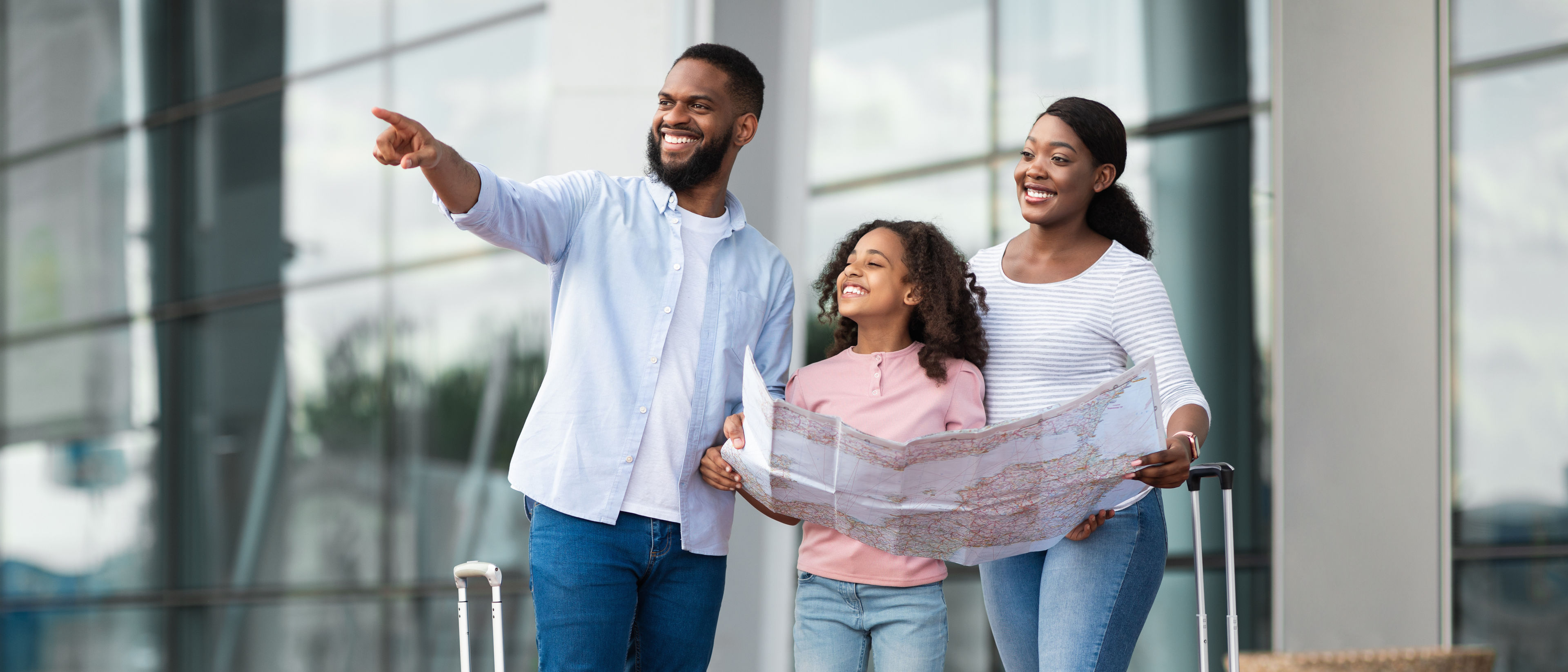 A family during a trip